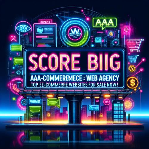 "Score Big with AAA Web Agency: Top E-Commerce Websites for Sale Now!"
