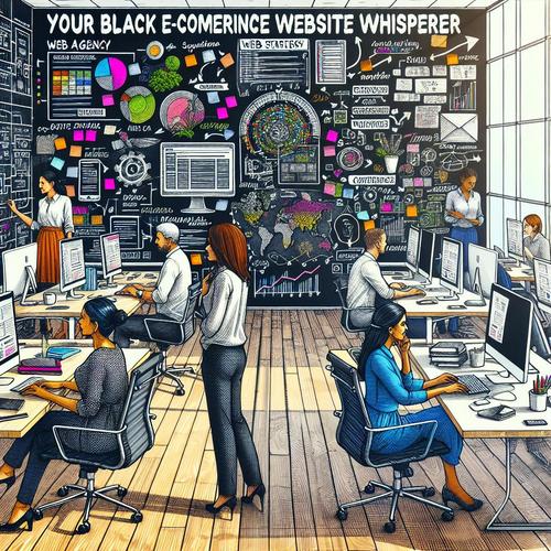"Meet AAA Web Agency: Your Black E-Commerce Website Whisperer"
